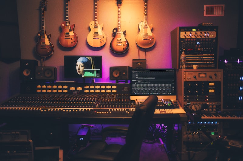 Getmon Media Studio Regieraum